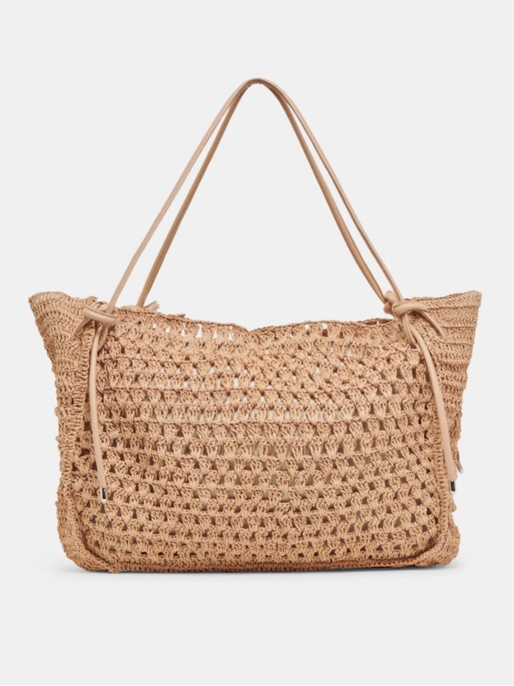 NWT Dolce Vita Ravello Tote Natural Raffia